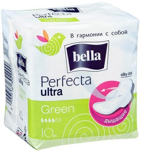 Изображение товара Прокладки белла perfecta ultra green 10 шт Прокладки белла perfecta ultra green 10 шт фотография