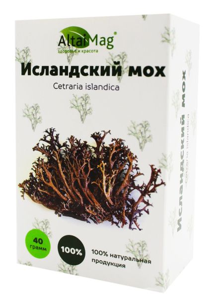 Изображение товара Исландский мох (цетрария) АлтайМаг 40г Исландский мох (цетрария) АлтайМаг 40г фотография