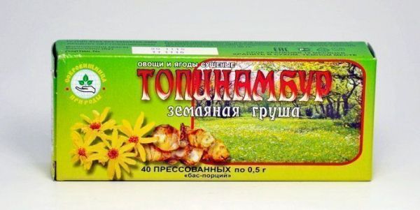 Изображение товара Топинамбур, 40 таблеток по 0,5 г Топинамбур, 40 таблеток по 0,5 г фотография